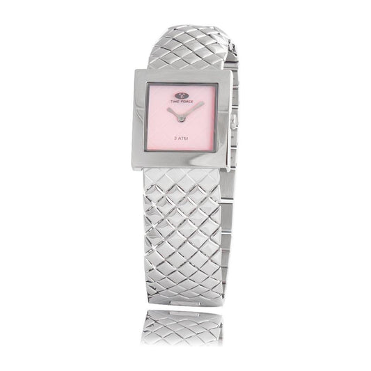 Time Force Silver Stainless Steel Watch TFTF2649L04M1AC