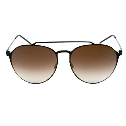 Italia Independent Black Metal Sunglasses