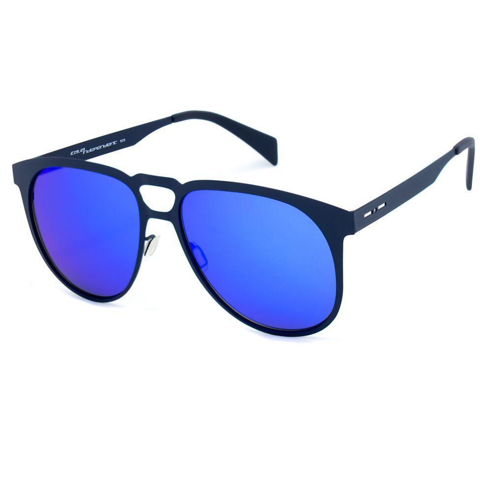 Italia Independent Black Metal Sunglasses II0501021000AC