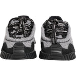 Dolce & Gabbana Black Gray NS1 Low Top Sneakers Shoes LA12829-35