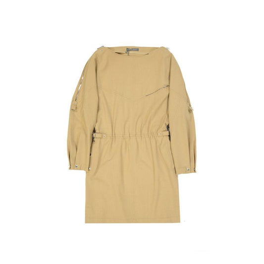 Alberta Ferretti Wool Blend Mini Dress