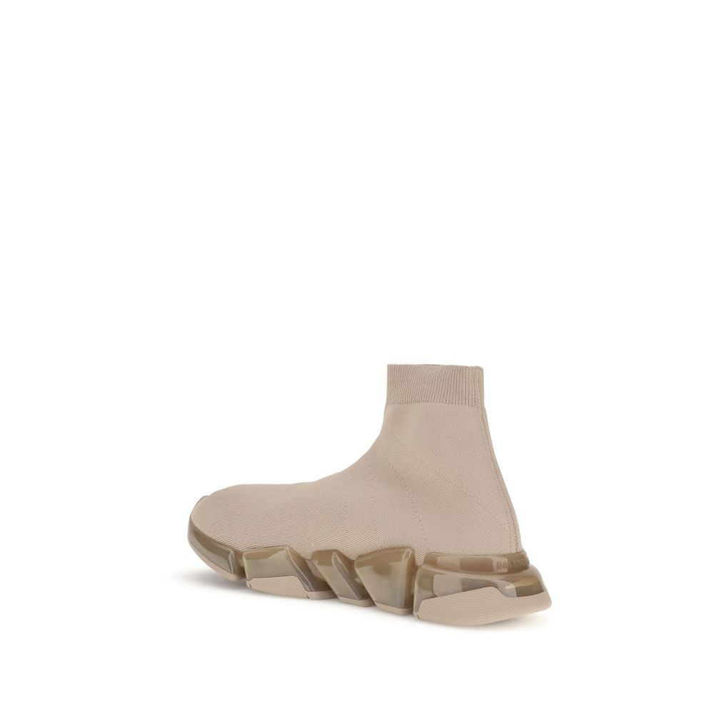 Balenciaga Beige Polyester Athletic Sneakers