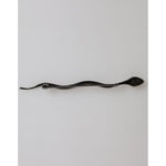 Dolce & Gabbana Black Brass Crystal Spilla Serpente Mens Brooch Pin