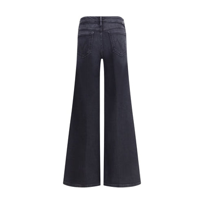 Mother Denim Black Cotton Jeans Denim