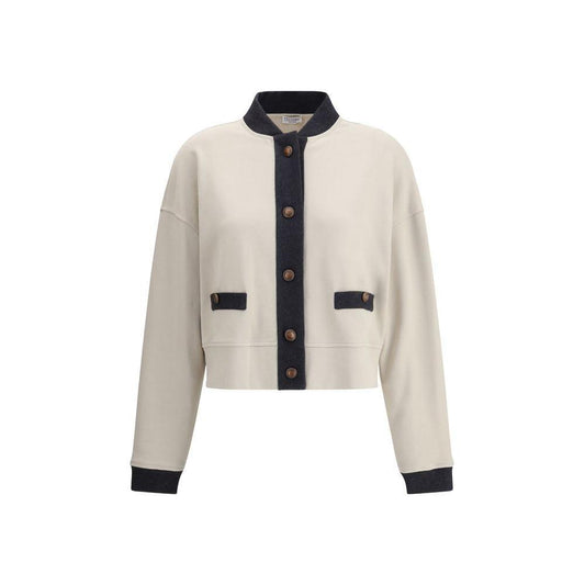 Brunello Cucinelli Plush Cardigan BR-MN05NSO106CRY36-XL