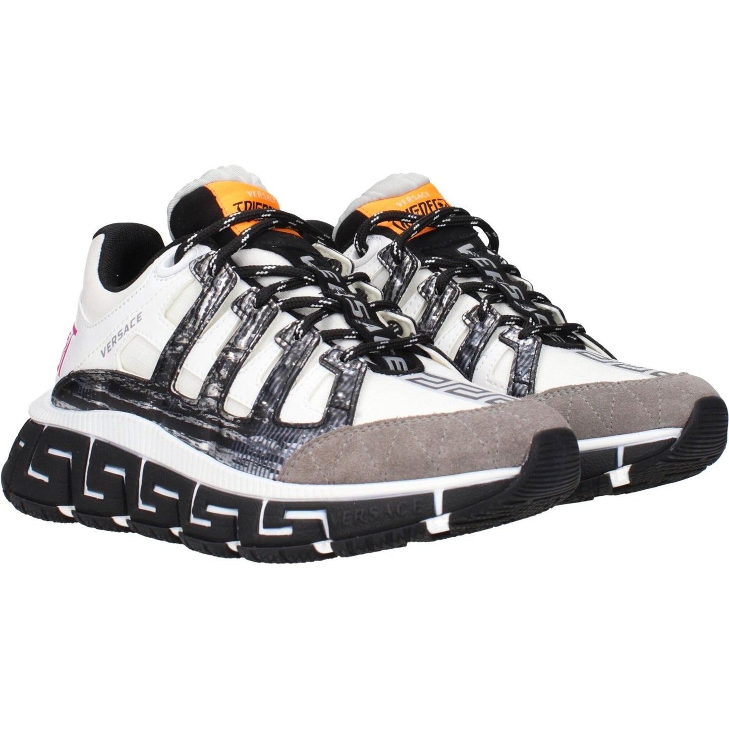 Versace Beige Fabric Athletic Sneakers VE-15248505438473-EU36/US6