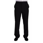 Domenico Tagliente Blue Polyester Single Breasted Formal 2 Piece Suit KOS1940-49
