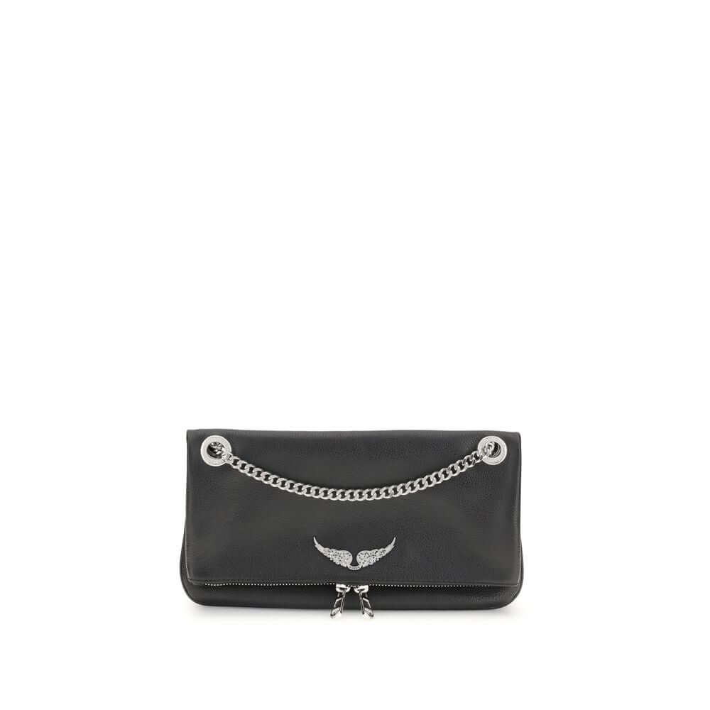 Zadig & Voltaire Black Leather Shoulder Bag