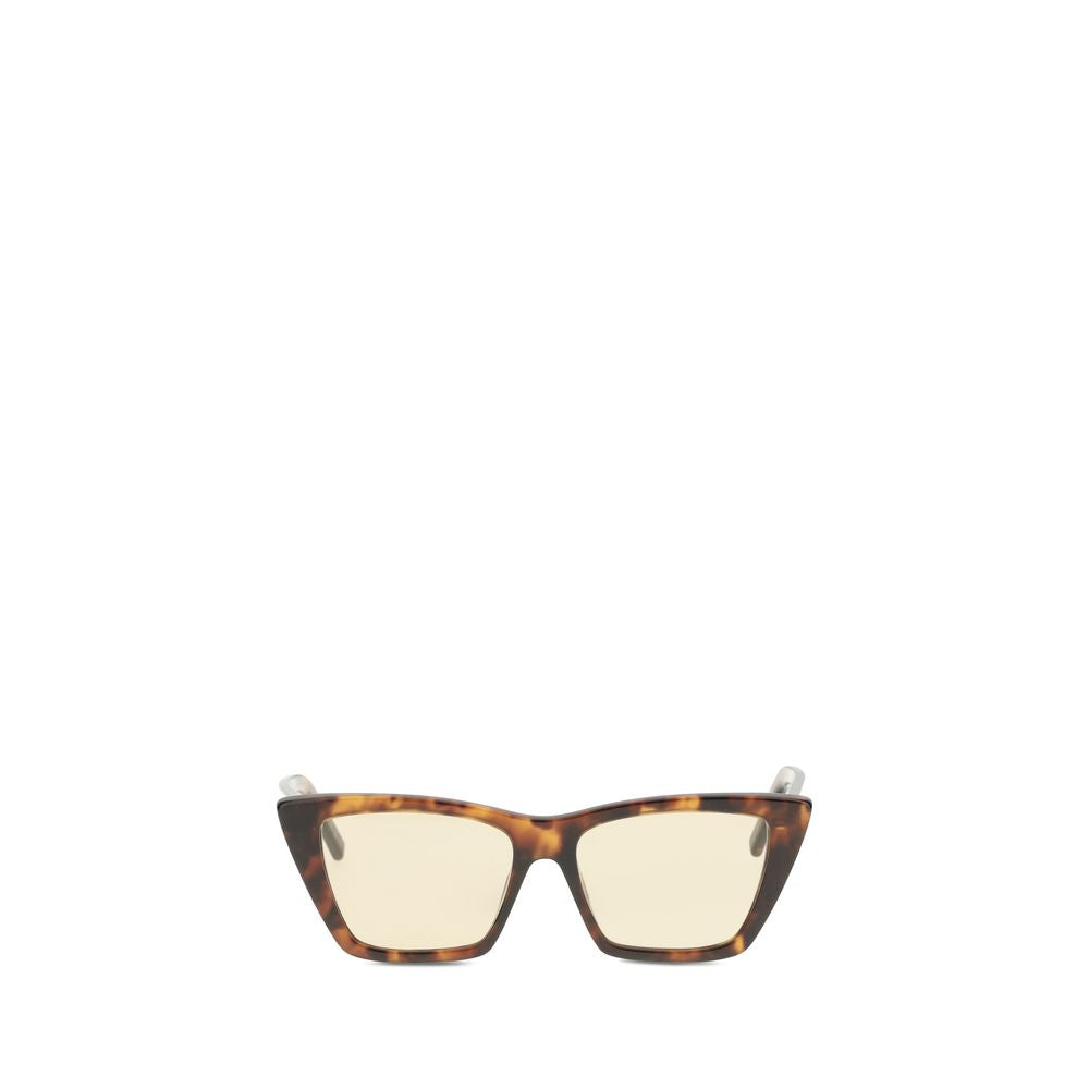 Saint Laurent Beige Acetate Sunglasses