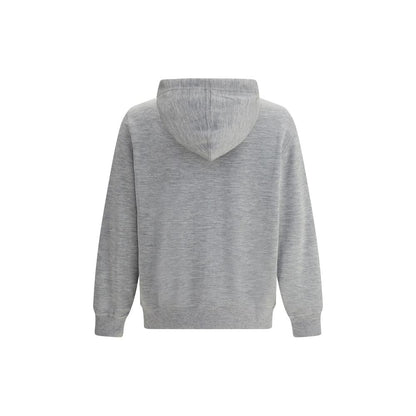 Brunello Cucinelli Gray Cashmere Sweatshirt