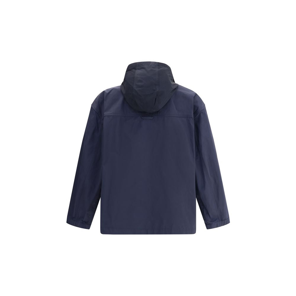 Thom Browne Blue Polyester Shell Jacket