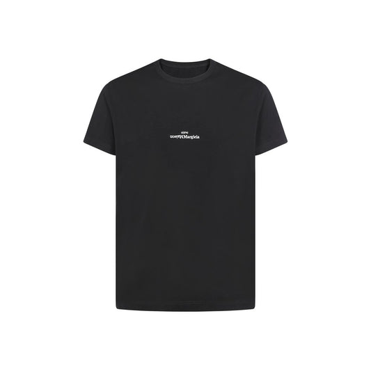 Margiela Black Cotton T-Shirt