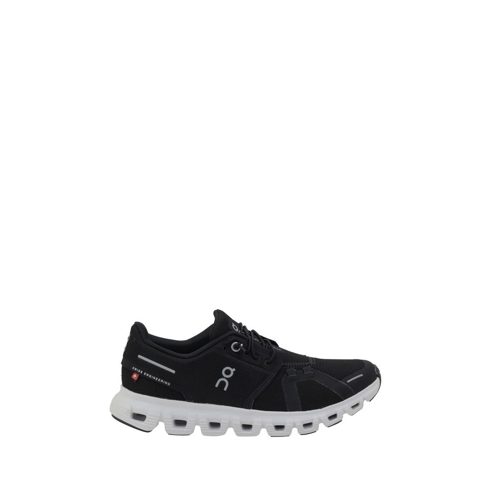 ON Black Polyester Athletic Sneakers