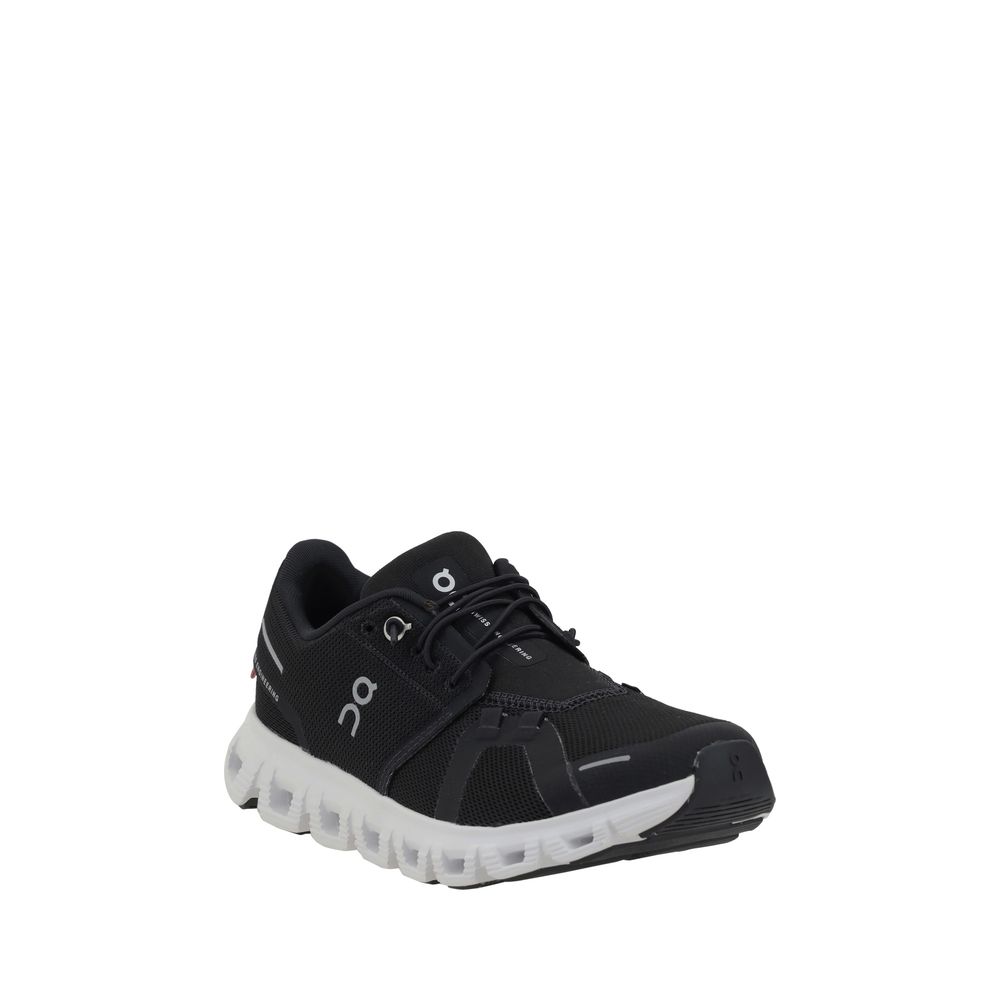 ON Black Polyester Athletic Sneakers