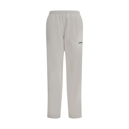 Balenciaga White Polyester Joggers (Workout Pants)
