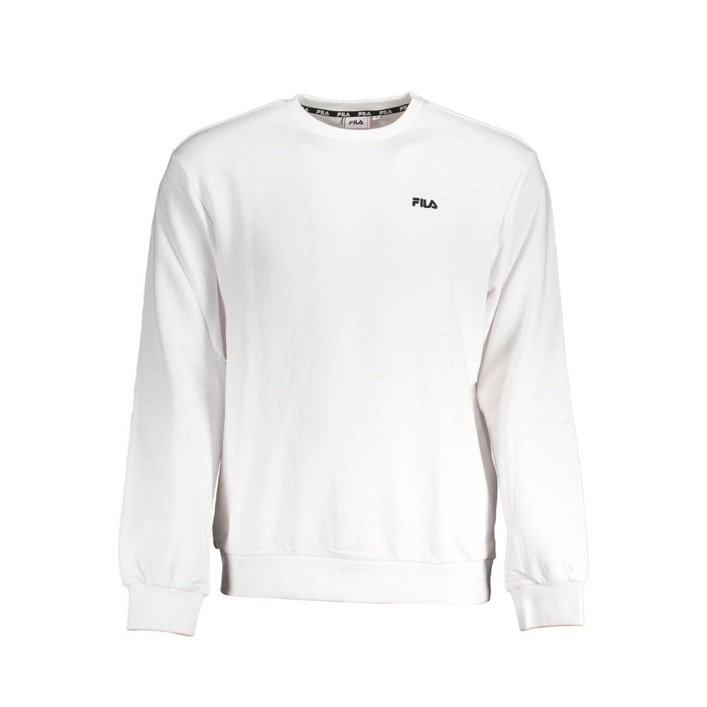 Fila White Cotton Men Sweater