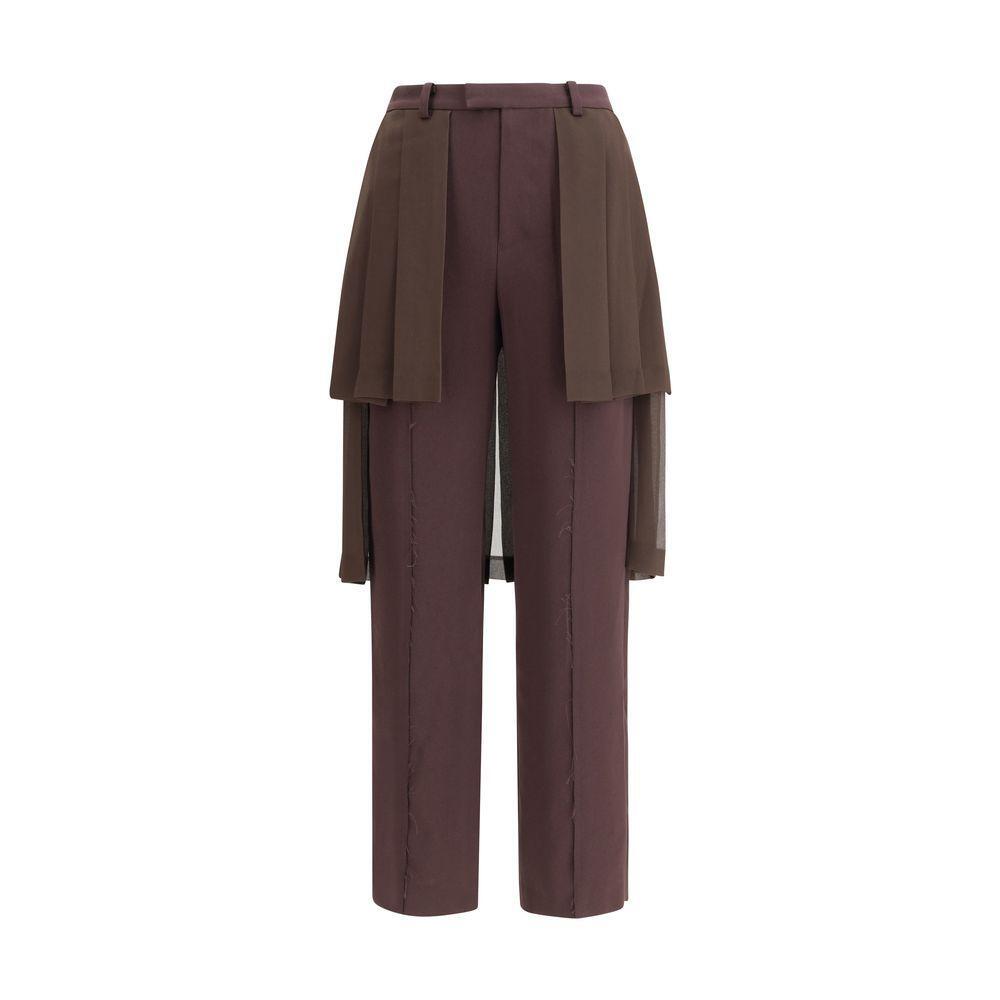 Undercover Organza Pants UN-UP2E1506BROWN-2