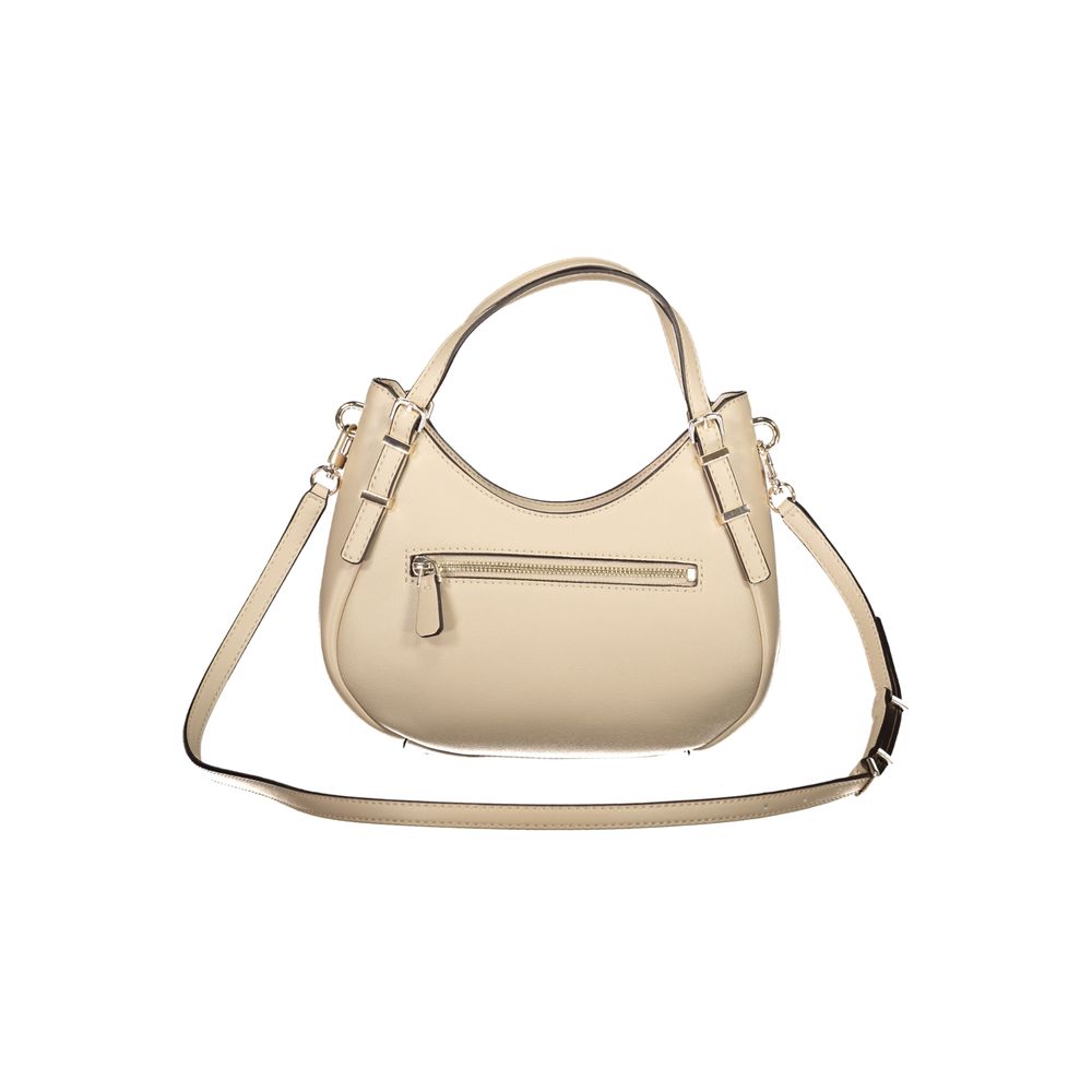 Guess Jeans Beige Polyethylene Women Handbag