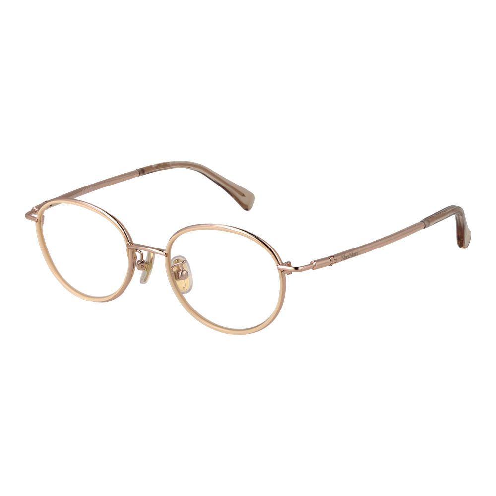 Max Mara Rose Gold Women Glasses Frame