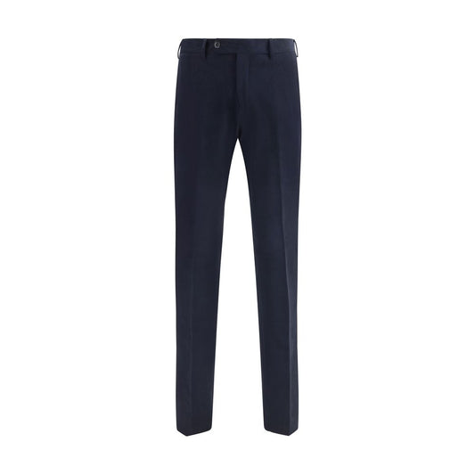 Germano Blue Cotton Chino Pants