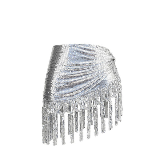 Rabanne Silver Belt RA-25AAA0248MET774P040-UNI