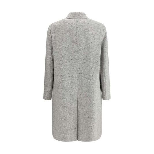 Lardini Herringbone patterned Coat