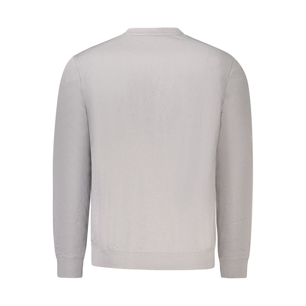 Hugo Boss Gray Cotton Sweatshirt