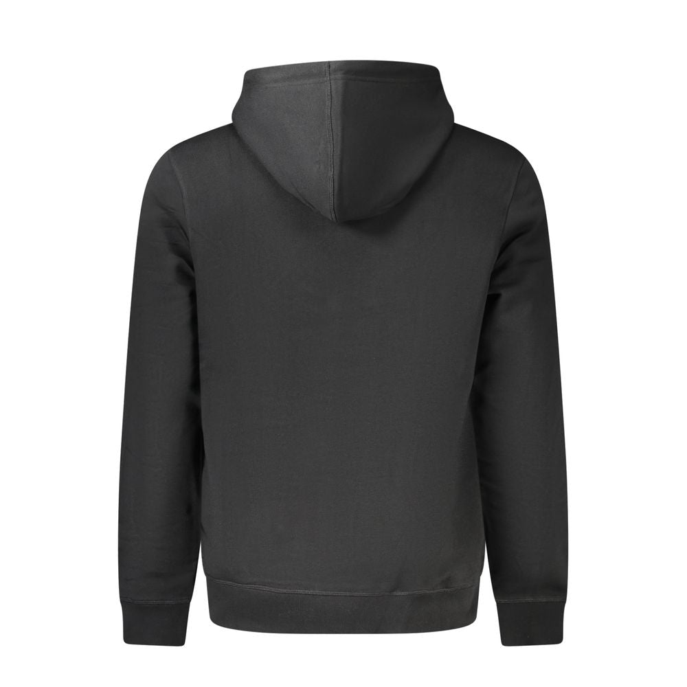 Hugo Boss Black Cotton Men Sweater