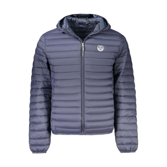 North Sails Blue Polyester Men's Jacket