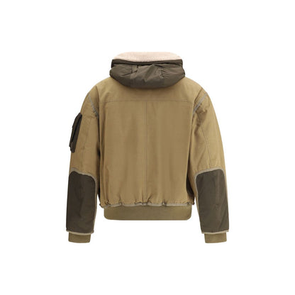 Parajumpers Green Cotton Bomber