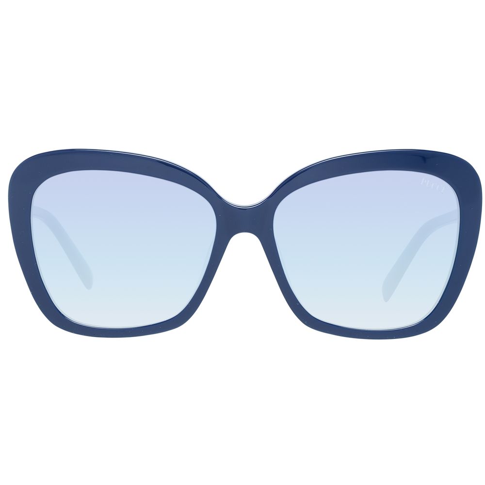 Emilio Pucci Blue Plastic Sunglasses