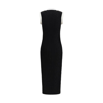 Balmain Black Viscose Casual Dress