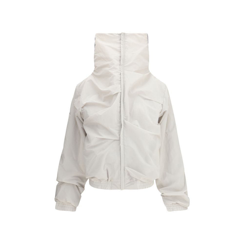 ALAINPAUL Gray Polyamide Full-Length Jacket