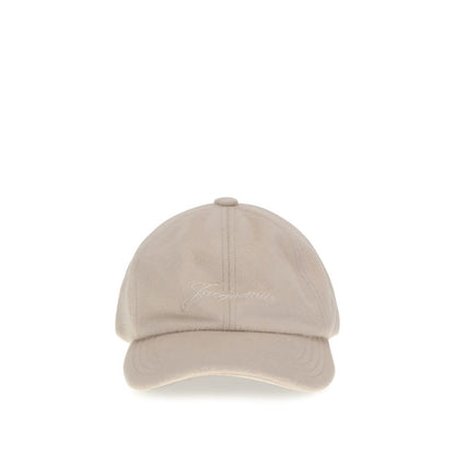 Jacquemus Beige Wool Cap (Baseball Hat)