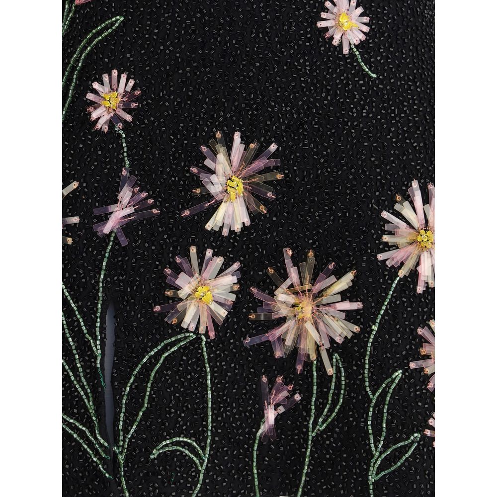 Staud Black Nylon Cocktail Dress