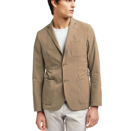 AT.P.CO Beige Technical Fabric Men Jacket