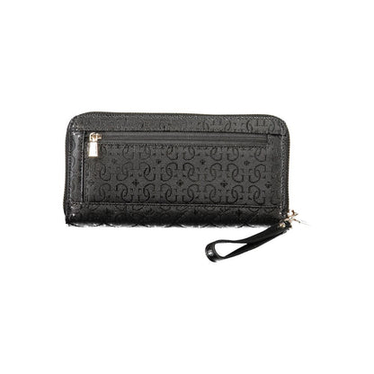 Guess Jeans Black Polyethylene Wallet