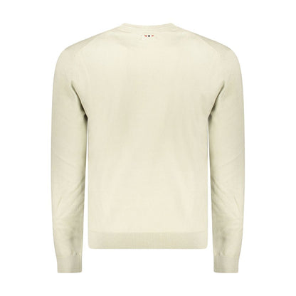 Napapijri Beige Cotton Men Sweater