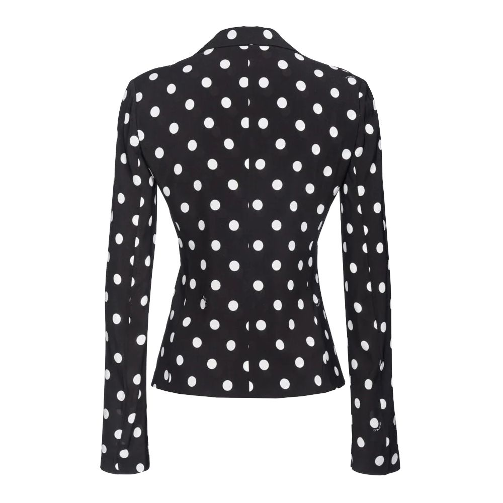 PINKO Black Viscose Blazer