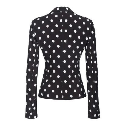 PINKO Black Viscose Blazer