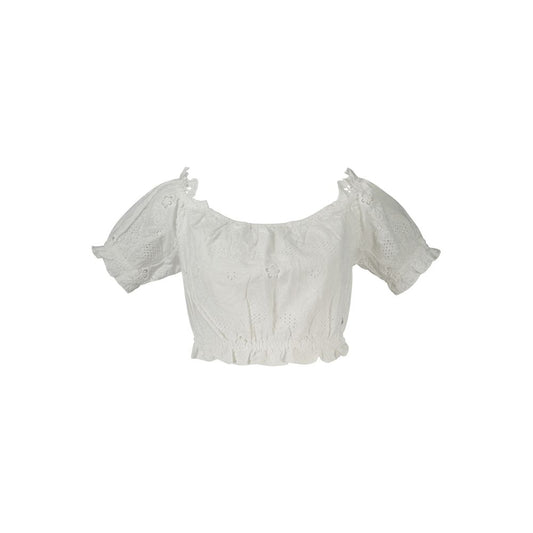 Guess Jeans White Cotton Shirt