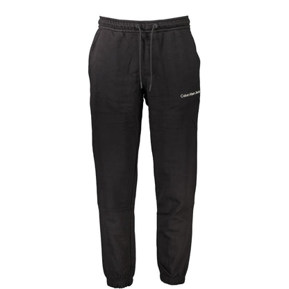 Calvin Klein Black Cotton Men's Sweatpant