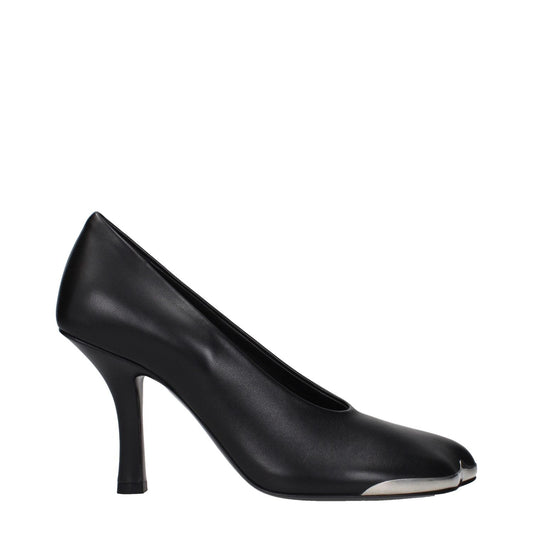 Burberry Black Leather Pumps