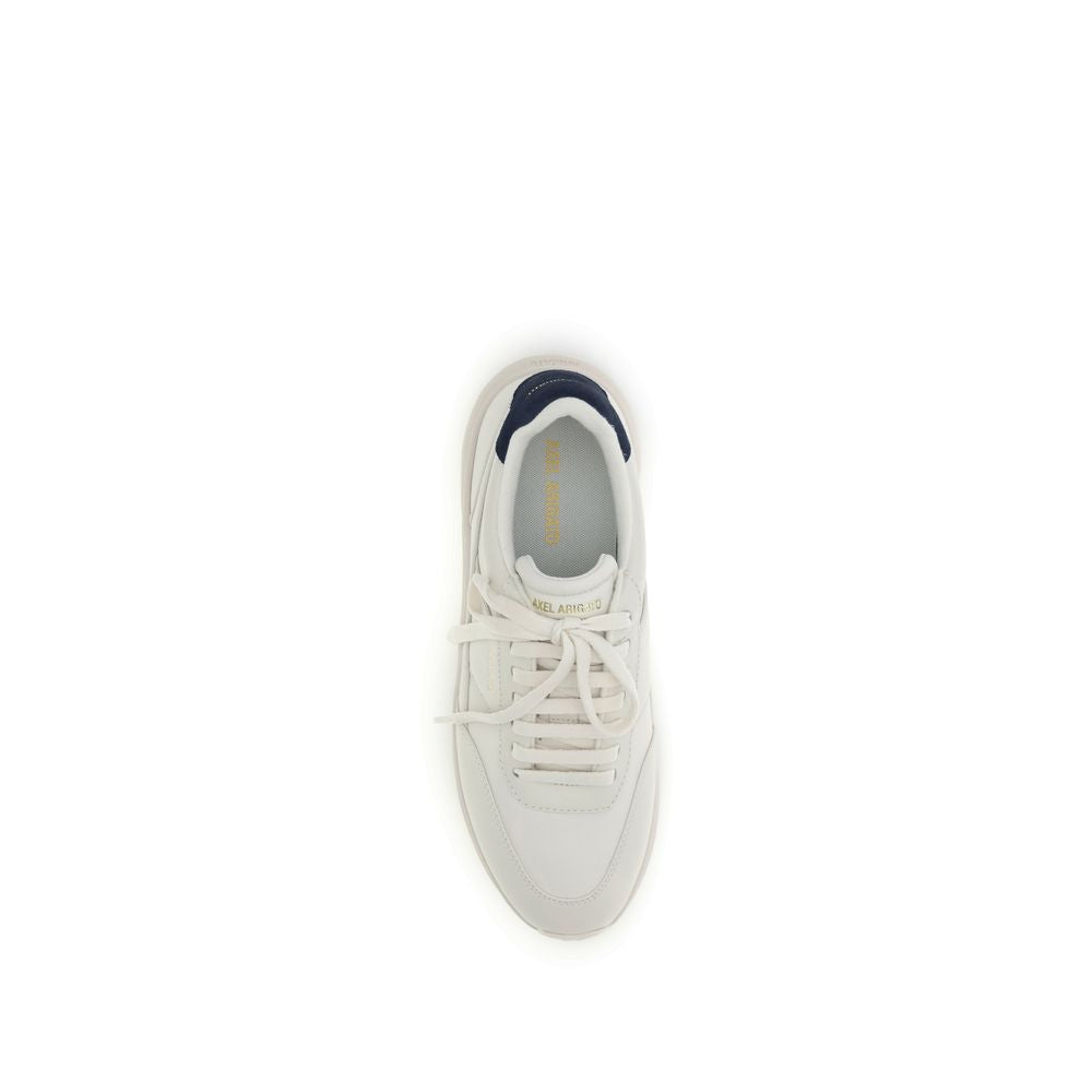 Axel Arigato White Calf Leather Bos Taurus Athletic Sneakers