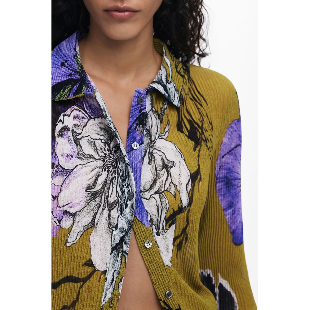Desigual Green Polyester Women Shirt