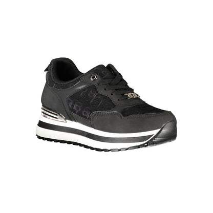Laura Biagiotti Black Polyester Women Sneaker