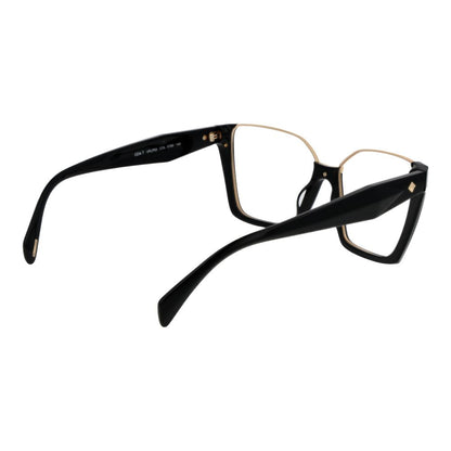 Police Black Cellulose Acetate Glasses (Frames)