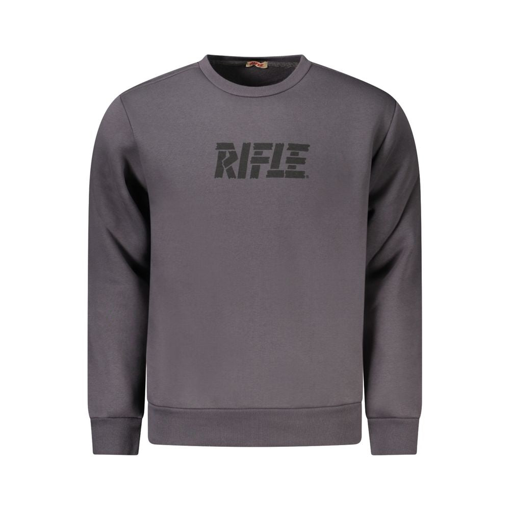 Rifle Gray Cotton Sweatshirt