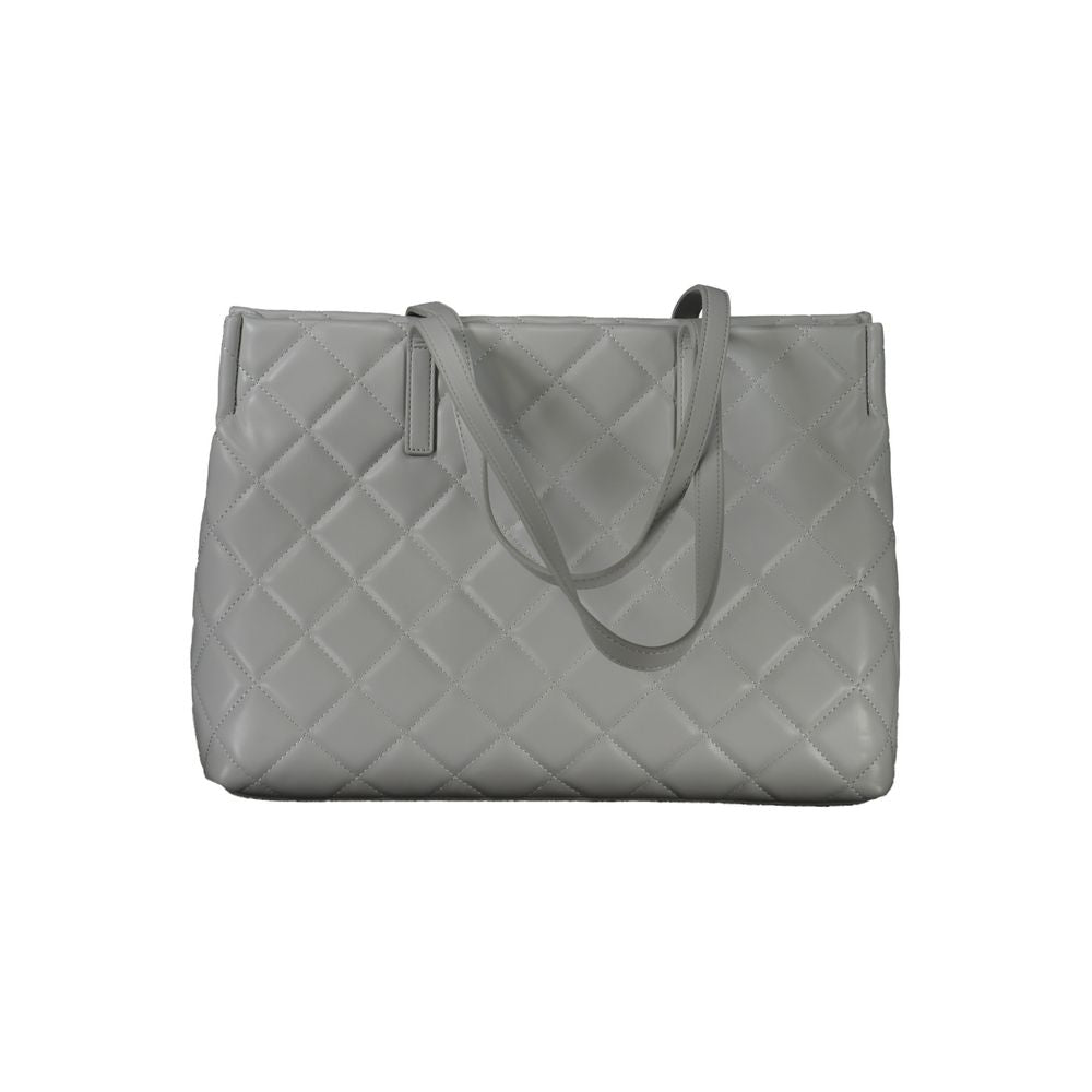 Mario Valentino Grigio Poliuretano Women Handbag