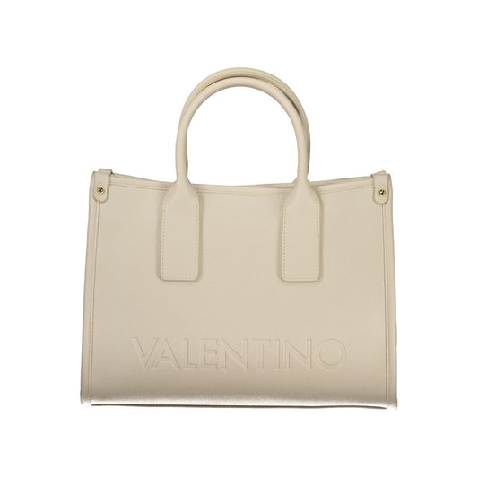 Mario Valentino Beige Polyurethane Women's Bag